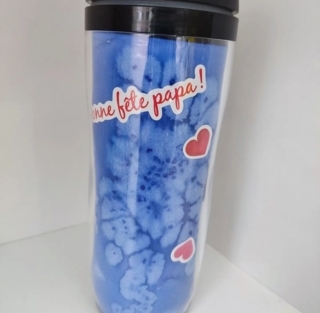 Thermos décors "papier à l'encre" - 10doigts.fr