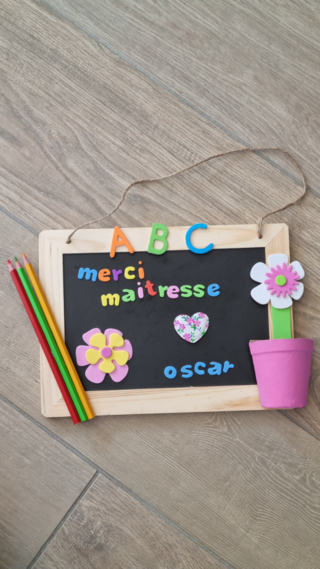 Merci maîtresse - 10doigts.fr