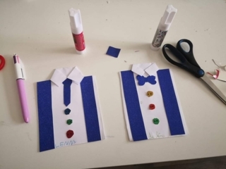 Carte fête des pères - 10doigts.fr