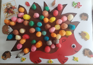 HÉRISSON QUI PIQUE - 10doigts.fr