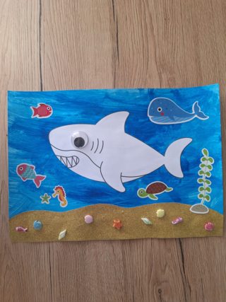 Requin de la mer - 10doigts.fr