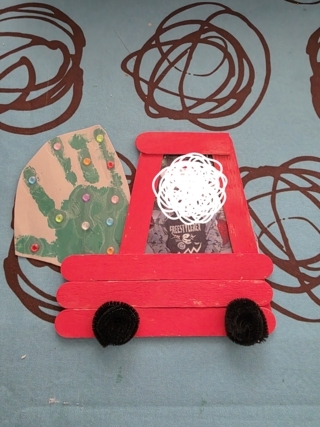 Ma camionnette de noël - 10doigts.fr