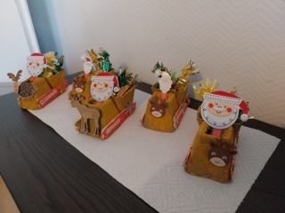 Traîneau du Père Noël - 10doigts.fr