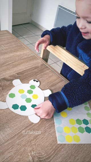 Tortue 10doigts - 10doigts.fr