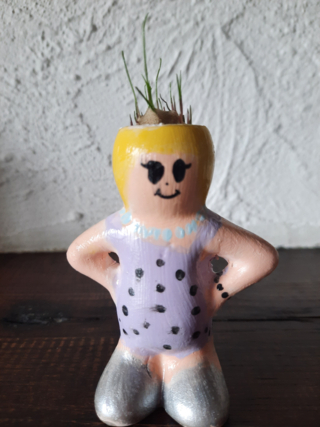 Bonhomme à cheveux - 10doigts.fr