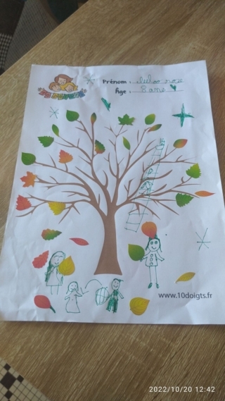 Mon arbre D'Atomne - 10doigts.fr