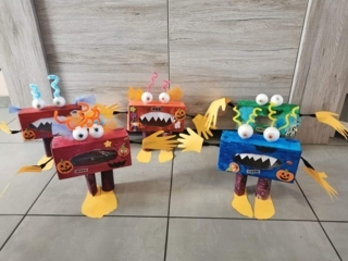 Monstre halloween - 10doigts.fr