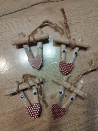 Rennes de Noël - 10doigts.fr