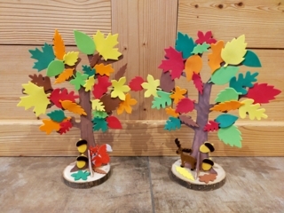 Arbre automne - 10doigts.fr