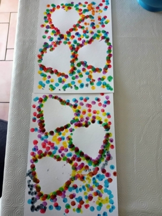 Tableau coeur - 10doigts.fr