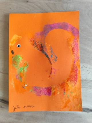 L'écureuil de Jules - 10doigts.fr