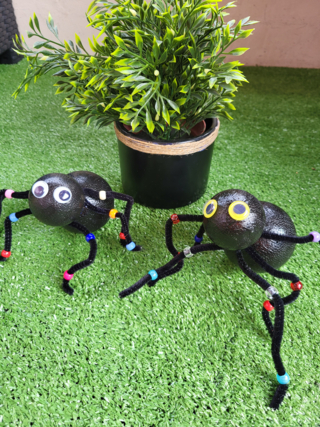 Araignée d'halloween - 10doigts.fr