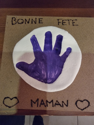 Cadeaux Fête des mères empreintes - 10doigts.fr