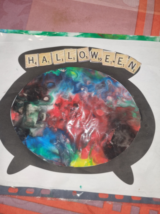 Chaudron Halloween - 10doigts.fr