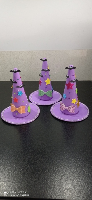 Chapeaux Halloween - 10doigts.fr