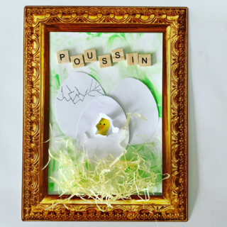 Poussins dans l'oeuf. - 10doigts.fr