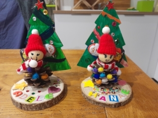 Petite scenette de Noel - 10doigts.fr