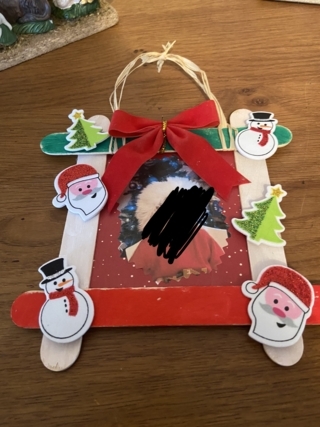 Cadre de Noël - 10doigts.fr