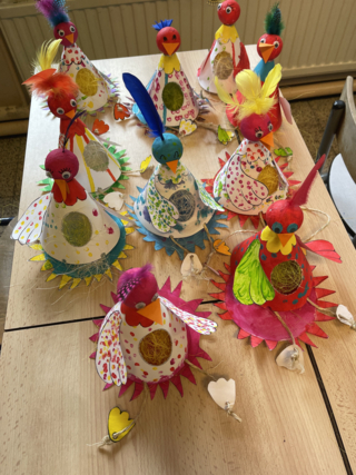 Les poulettes - 10doigts.fr