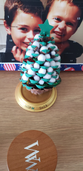 Pomme de Pin de noel - 10doigts.fr