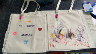 Tote bag maman - 10doigts.fr
