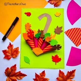 Parapluie d’automne - 10doigts.fr