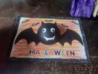 Chauve-souris Halloween - 10doigts.fr