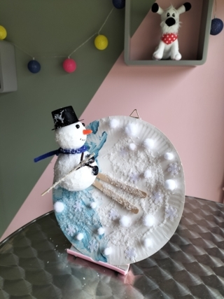 Bonhomme de neige - 10doigts.fr