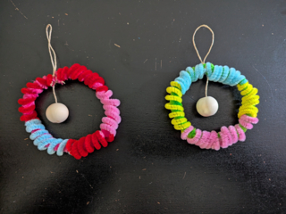 Couronne de noël - 10doigts.fr