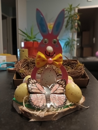 Lapin de Pâques - 10doigts.fr