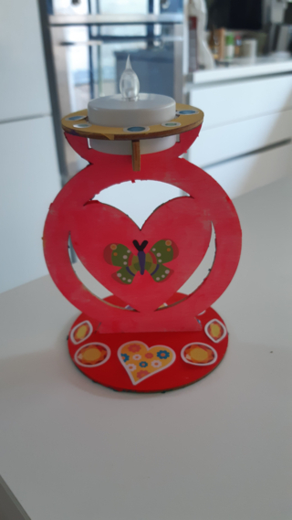 Bougeoir - 10doigts.fr