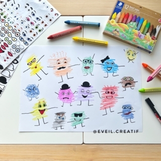 Les monstres rigolos - 10doigts.fr