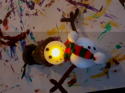 BONHOMME DE NEIGE - 10doigts.fr