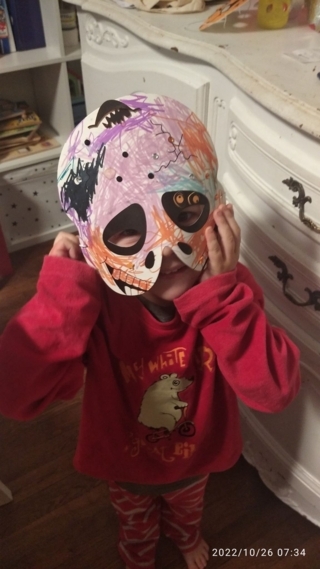 Masques d'Halloween - 10doigts.fr