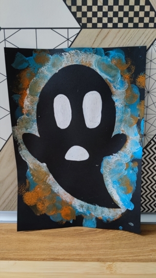 Le fantôme d'Halloween 2022 - 10doigts.fr