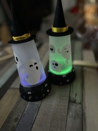 Lampe fantômes - 10doigts.fr