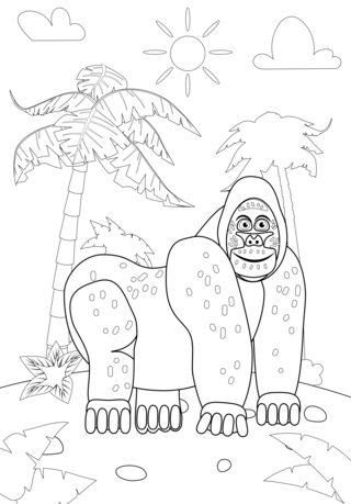 Jungle Animals11 - Animal coloring pages - Coloriages - 10doigts.fr
