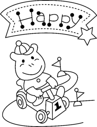 Hippopotamus 05 - Animal coloring pages - Coloriages - 10doigts.fr