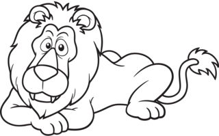 Savannah animals 1 - Animal coloring pages - Coloriages - 10doigts.fr