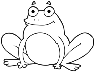 Frog08 - Animal coloring pages - Coloriages - 10doigts.fr