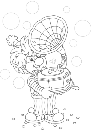 Circo6 - Coloreables de circo - Coloreables - 10doigts.com