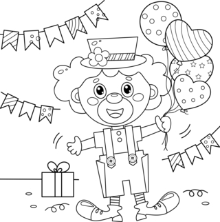 Circo9 - Coloreables de circo - Coloreables - 10doigts.com