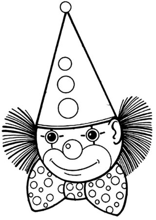 Payaso 15 - Coloreables de circo - Coloreables - 10doigts.com