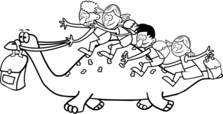 Dinosaurs2 - Dinosaur Coloring Pages - Coloring book - 10doigts.com