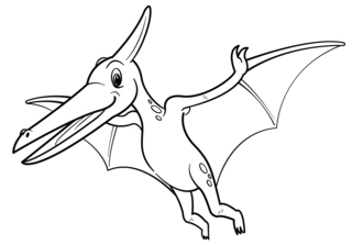 Dinosaur 27 - Dinosaur Coloring Pages - Coloring book - 10doigts.com