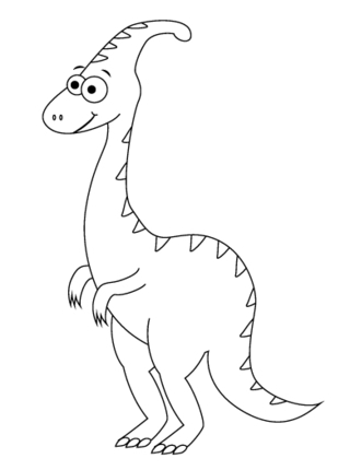 Dinosaur 40 - Dinosaur Coloring Pages - Coloring book - 10doigts.com