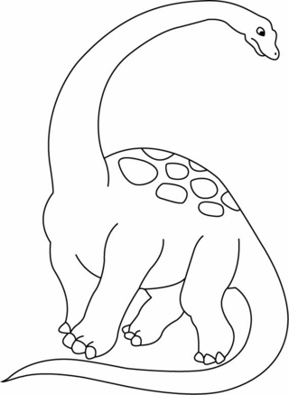 Zizhongosaurus - Dinosaur Coloring Pages - Coloring book - 10doigts.com