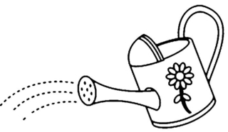 Regadera 01 - Coloreados variados - Coloreables - 10doigts.com