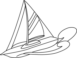 Barco 01 - Coloreados variados - Coloreables - 10doigts.com