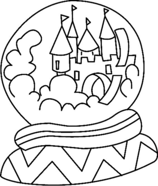 Bola de vidrio 01 - Coloreados variados - Coloreables - 10doigts.com